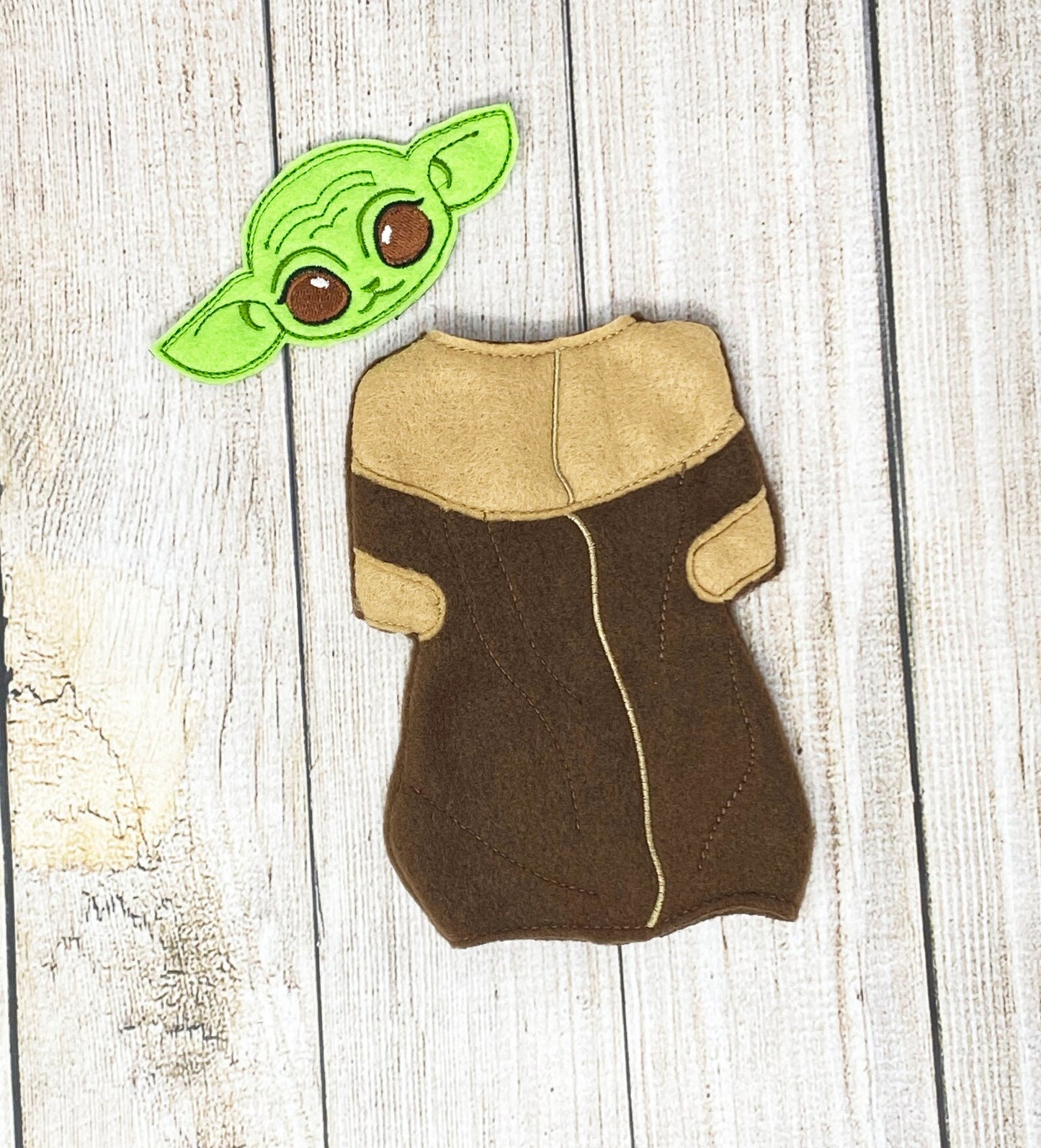 Robe and Mask Elf Costume, Doll Elf Clothes, Elf Props