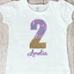 ANY Age ANY Size Ice Cream Shirt, Girls Ice Cream Party, 2nd Birthday Party, Smash Cake Shirt