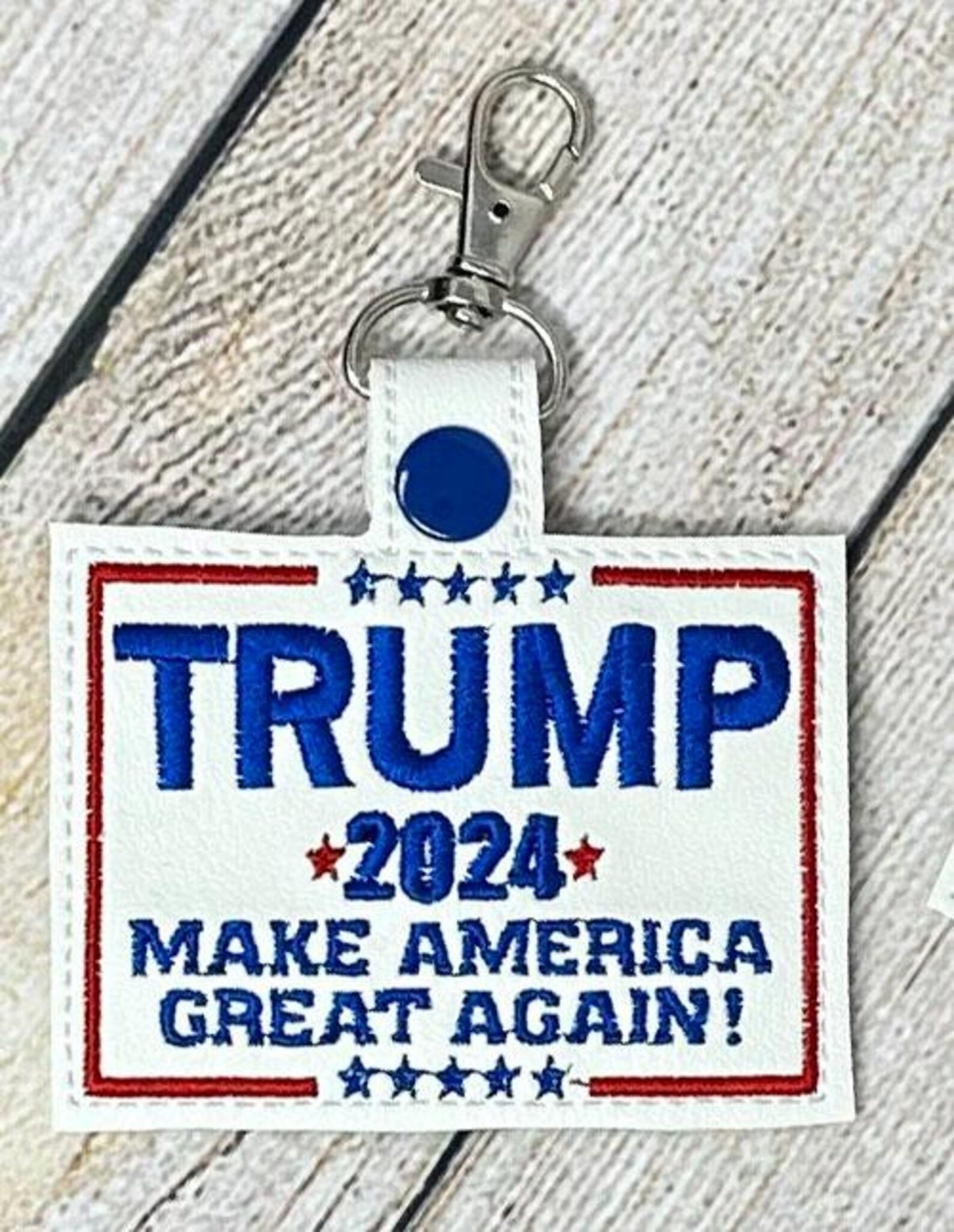 Trump 2024 Key Fob, Drill Baby Drill, Make America Great Again!