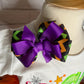 Too Cut to Spook Tutu Set, Halloween Tutu Set, Halloween Shirt Hairbow Tutu, Halloween Spiders Pumpkins Bats Ribbon