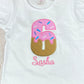 ANY Age ANY Size Ice Cream Shirt, Girls Ice Cream Party, 1st Birthday Party, Smash Cake Shirt