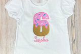 ANY Age ANY Size Ice Cream Shirt, Girls Ice Cream Party, 1st Birthday Party, Smash Cake Shirt