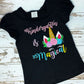 ANY GRADE, Kindergarten is Magical Shirt, Embroidered Back to School Shirt, Kindergarten School Puffed Sleeve Shirt