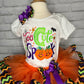 Too Cut to Spook Tutu Set, Halloween Tutu Set, Halloween Shirt Hairbow Tutu, Halloween Spiders Pumpkins Bats Ribbon