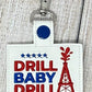 Trump 2024 Key Fob, Drill Baby Drill, Make America Great Again!