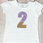 ANY Age ANY Size Ice Cream Shirt, Girls Ice Cream Party, 2nd Birthday Party, Smash Cake Shirt