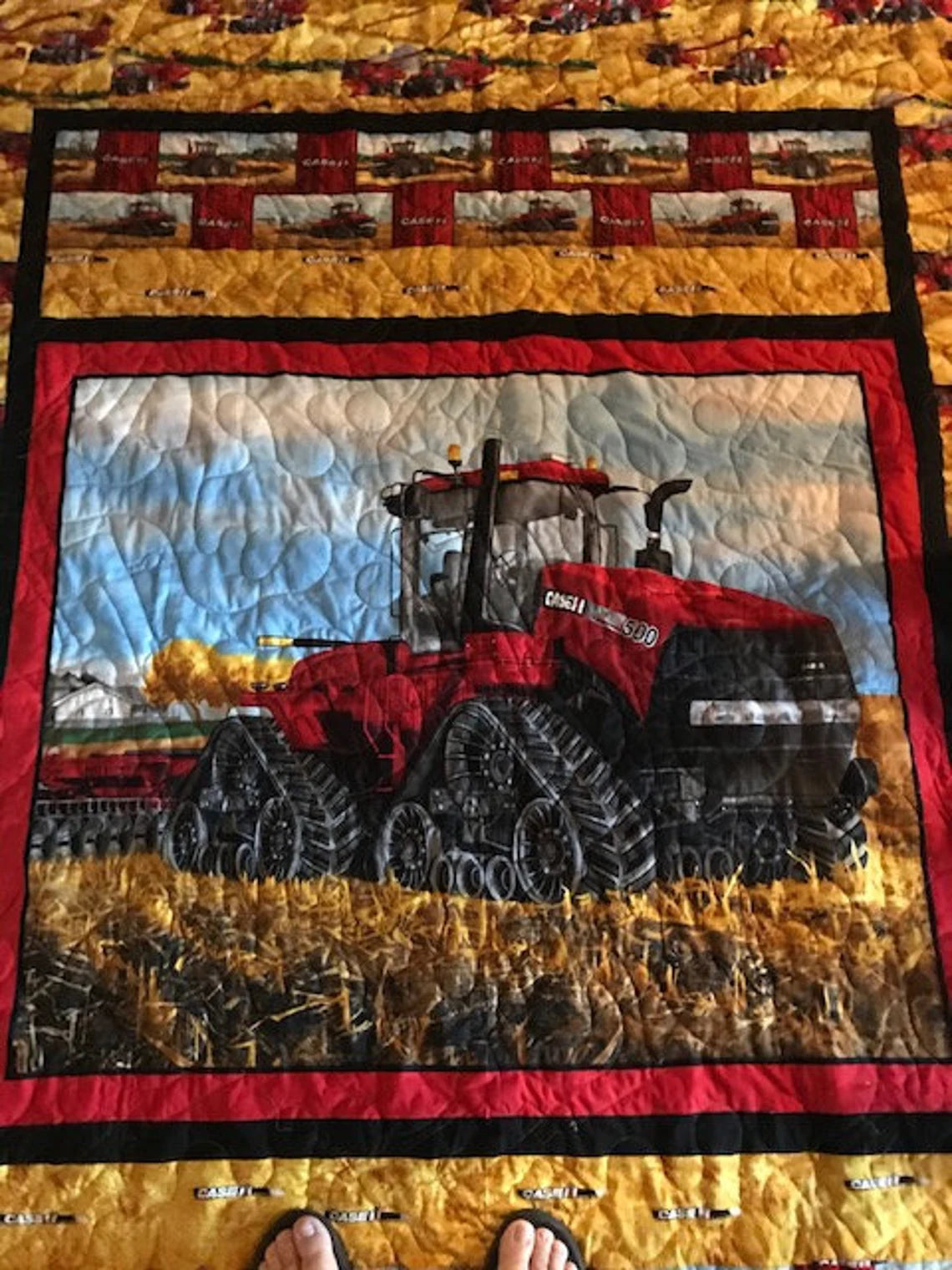 Case IH Quad Tractor Quilt