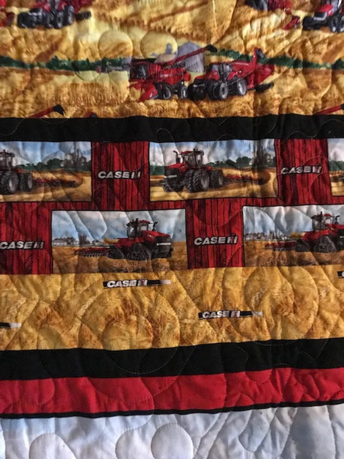 Case IH Quad Tractor Quilt