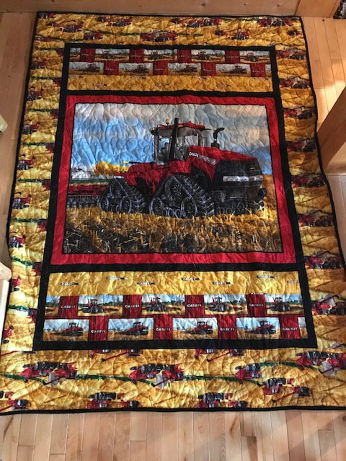 Case IH Quad Tractor Quilt