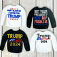 Trump 2024 Elf Sweater, Doll Clothing, Political Shirt, Elf Props, Elf Dress Up