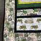 John Deere Quilt 58" x 82", Vintage Tractors Bed Lap Twin Queen Couch Blanket Quilt