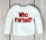 Who Farted Sweater, Christmas Clothing, Props