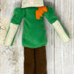 Digging in Dirt 1 Elf Doll Costume, Elf Clothing, Christmas Elf, Elf Props