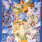 Dawn Till Dusk Flower Fairies Cotton Quilt Fabric Panel by Michael Miller 23" x 43"