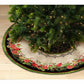 Christmas in The Wildwood Tree Skirt Panel 29" x 58", Christmas Tree Skirt Fabric Panel, Wilmington Prints Christmas Fabric