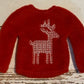 Elf Doll Christmas Sweater, Elf Christmas Clothing, Deer Cross Stitch, Props Clothing