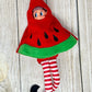 Watermelon Elf Costume, Doll Clothing, Christmas Elf, Elf Props