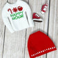 Happy Hour Sweater Skirt Sneakers, Candy Cane Hot Chocolate Peppermint Candies, Elf Doll Sweater, Elf Clothing, Christmas Elf, Elf Props